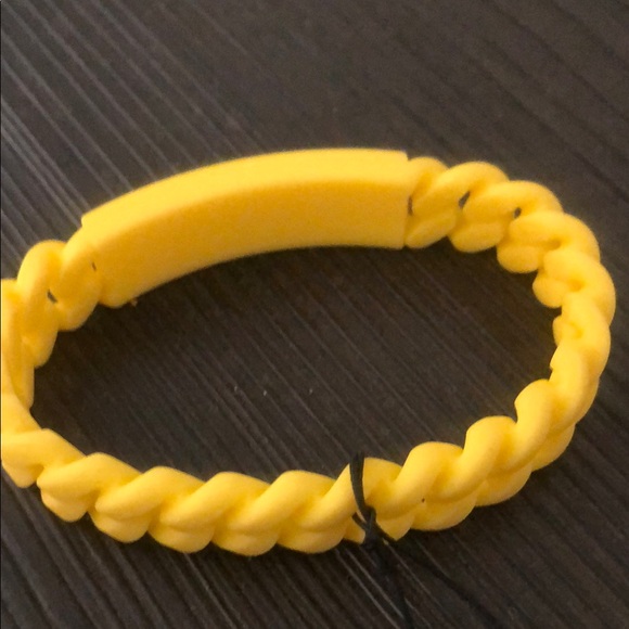 Marc by Marc Jacobs Yellow Braided Bracelet - Picture 4 of 6